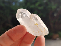 Natural Single White Quartz Crystals x 70 From Madagascar