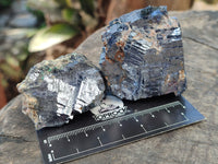 Natural Silver Lead Galena Specimens x 12 From Namibia