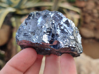 Natural Silver Lead Galena Specimens x 12 From Namibia