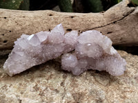 Natural Amethyst Spirit Quartz Clusters x 6 From Boekenhouthoek, South Africa