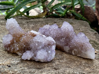 Natural Amethyst Spirit Quartz Clusters x 6 From Boekenhouthoek, South Africa