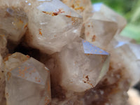 Natural Smokey Phantom Quartz Cluster x 1 From Luena, Congo