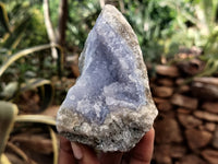 Natural Blue Lace Agate Geodes x 12 From Nsanje, Malawi