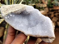 Natural Blue Lace Agate Geodes x 12 From Nsanje, Malawi