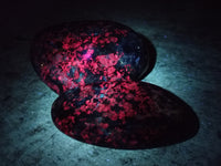 Polished Ruby Corundum In Chrome Verdite Free Forms x  From Zimbabwe