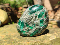 Polished Emerald Mica In Matrix Free Forms x 6 From Mutoko, Zimbabwe