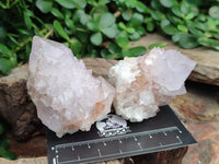 Natural Amethyst Spirit Quartz Clusters x 12 From Boekenhouthoek, South Africa