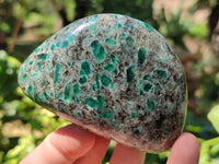 Polished Emerald Mica In Matrix Free Forms x 6 From Mutoko, Zimbabwe