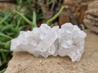 Natural Single Clear Quartz Crystals  x 12 From Mpika, Zambia - Toprock Gemstones and Minerals 