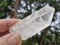 Natural Single Clear Quartz Crystals  x 35 From Zambia - Toprock Gemstones and Minerals 