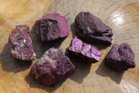 Natural Rare Purpurite Rough Specimens x 12 From Erongo, Namibia - TopRock