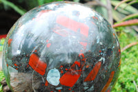 Polished Gigantic Swaziland Bloodstone Sphere x 1 From Swaziland - TopRock