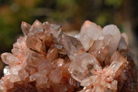 Natural Quartz Crystal Clusters x 3 From Zambia - TopRock