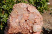 Natural Quartz Crystal Clusters x 3 From Zambia - TopRock