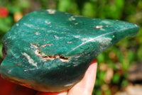 Polished Chrome Chalcedony / Mtorolite / One Sided Plates x 6 From Mutorashanga, Zimbabwe - TopRock