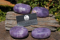 Polished Rich Purple Lepidolite Soap Bar Shaped Gallets x 6 From Zimbabwe - TopRock