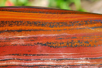 Polished Extra Large Tiger Iron Banded Iron Stone Display Piece x 1 From Madagascar - TopRock