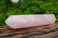 Polished Gemmy Double Terminated Rose Quartz Crystals x 4 From Ambatondrazaka, Madagascar - TopRock