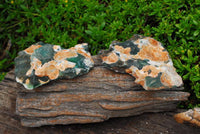 Polished Mtorolite Emerald Chrome Chrysoprase Plates x 6 From Mutorashanga, Zimbabwe - TopRock