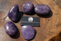 Polished Lepidolite Gallets & Free Forms x 12 From Zimbabwe - TopRock