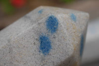 Polished Blue Spinel Quartz Crystal Points x 3 From Madagascar - TopRock