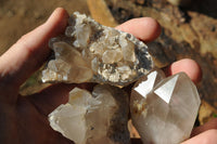 Natural Phantom Quartz Crystals x 20 From Zimbabwe - TopRock