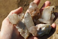 Natural Phantom Quartz Crystals x 20 From Zimbabwe - TopRock