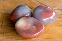 Polished Mini Sashe River Agate Palm Stones / Gallets - sold per 1 Kg - from Sashe River, Zimbabwe - TopRock