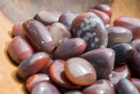 Polished Mini Sashe River Agate Palm Stones / Gallets - sold per 1 Kg - from Sashe River, Zimbabwe - TopRock