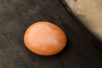 Polished Orange Twist Calcite Palm Stones  x 12 From Madagascar - TopRock