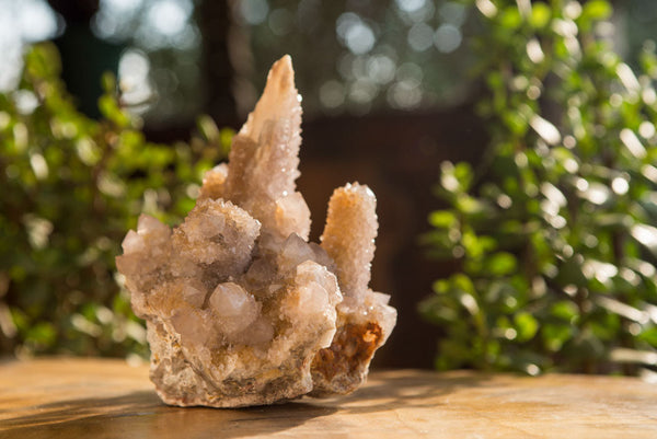 Natural Spirit Quartz Clusters  x 2 From Tenke Fungurume, Congo - TopRock