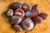 Polished Mini Sashe River Agate Palm Stones / Gallets - sold per 1 Kg - from Sashe River, Zimbabwe - TopRock