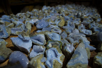 Natural Crystalline Blue Lace Agate Specimens - sold per 5 Kg - from Nsanje, Malawi - TopRock