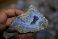 Natural Crystalline Blue Lace Agate Specimens - sold per 5 Kg - from Nsanje, Malawi - TopRock