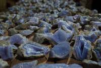 Natural Crystalline Blue Lace Agate Specimens - sold per 5 Kg - from Nsanje, Malawi - TopRock