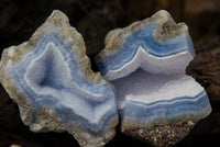 Natural Crystalline Blue Lace Agate Specimens - sold per 5 Kg - from Nsanje, Malawi - TopRock