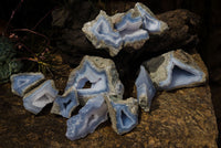 Natural Crystalline Blue Lace Agate Specimens - sold per 5 Kg - from Nsanje, Malawi - TopRock