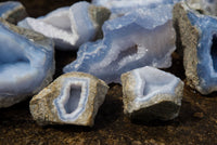 Natural Crystalline Blue Lace Agate Specimens - sold per 5 Kg - from Nsanje, Malawi - TopRock