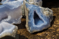 Natural Crystalline Blue Lace Agate Specimens - sold per 5 Kg - from Nsanje, Malawi - TopRock