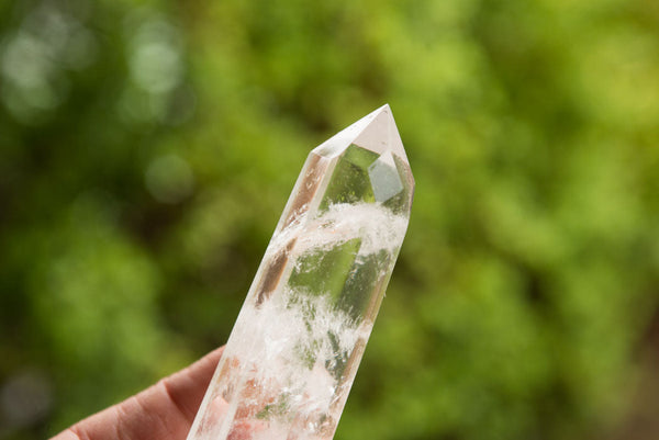 Polished Clear Quartz Crystal Points x 6 From Madagascar - TopRock