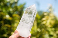 Polished Clear Quartz Crystal Points x 6 From Madagascar - TopRock