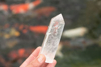 Polished Clear Quartz Crystal Points x 6 From Madagascar - TopRock