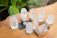 Polished Clear Quartz Crystal Points x 12 From Madagascar - TopRock