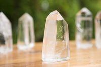 Polished Clear Quartz Crystal Points x 12 From Madagascar - TopRock