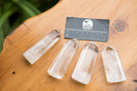 Polished Clear Quartz Crystal Points x 12 From Madagascar - TopRock