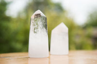 Polished Clear Quartz Crystal Points x 12 From Madagascar - TopRock