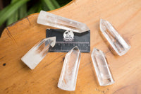 Polished Clear Quartz Crystal Points x 12 From Madagascar - TopRock