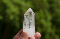 Polished Clear Quartz Crystal Points x 12 From Madagascar - TopRock