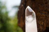 Polished Clear Quartz Crystal Points x 12 From Madagascar - TopRock