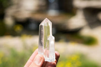 Polished Clear Quartz Crystal Points x 12 From Madagascar - TopRock